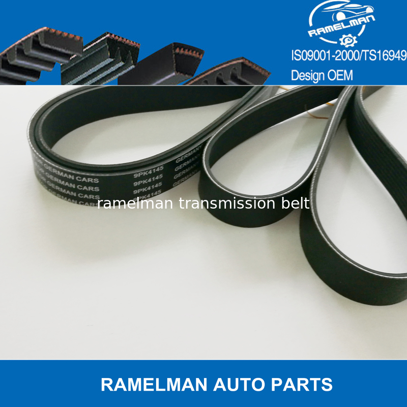 factory supply auto poly v belt high quality mercedes-benz belt oem A0109970992/9PK4145 ramelman brand EPDM /CR material