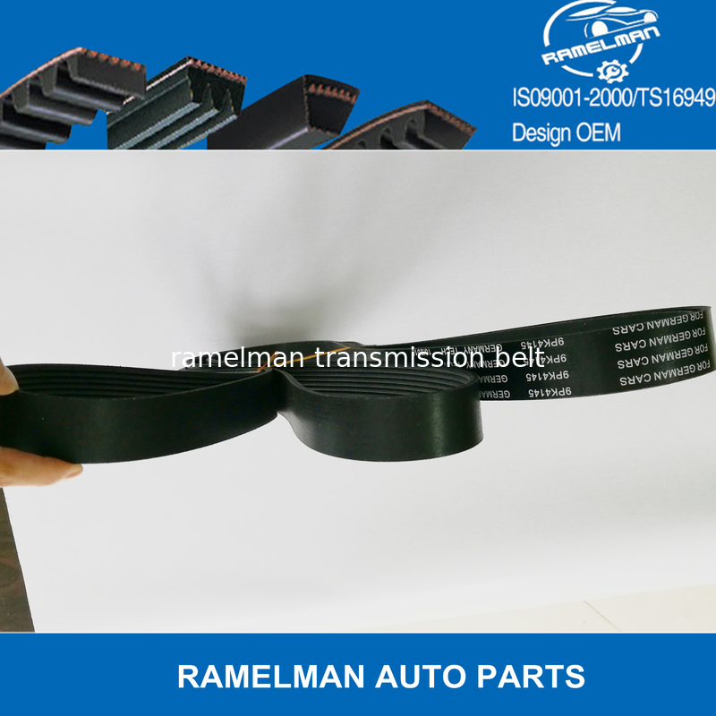 factory supply auto poly v belt high quality mercedes-benz belt oem A0109970992/9PK4145 ramelman brand EPDM /CR material