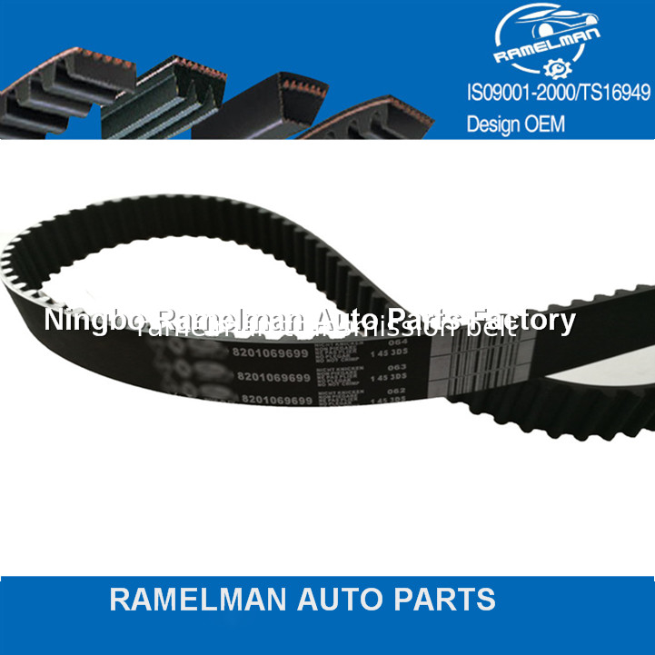 oem 95639605/T980/T1265/96100168/96141369/114RP17  rubber timing belt for CIRTOEN engine belt
