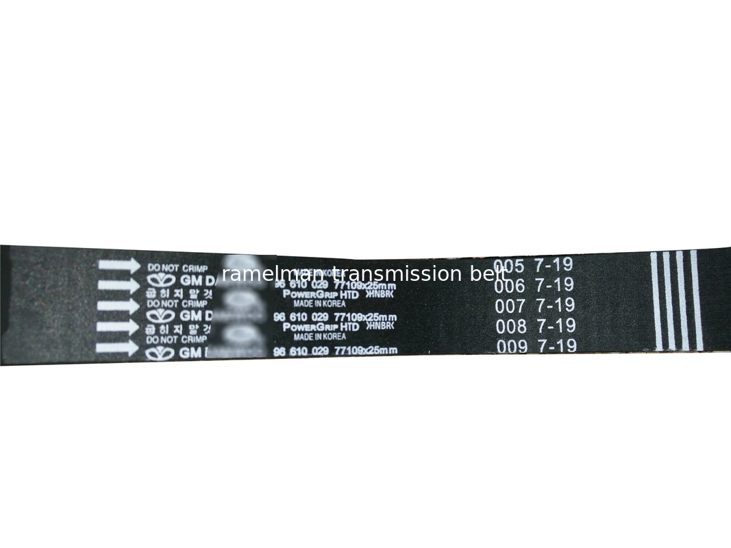 rubber timing belt gates quality timing belt OEM MBP0112205A 107YU22 for Kia Mazda auto engine belt ramelman belts