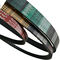 Kia pride  micro v belt fan belt teeth belt OEM 0K65B 15907C /AX34  high quality cogged v belt  ramelman v belt