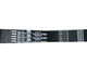 rubber timing belt gates quality timing belt OEM MBP0112205A 107YU22 for Kia Mazda auto engine belt ramelman belts